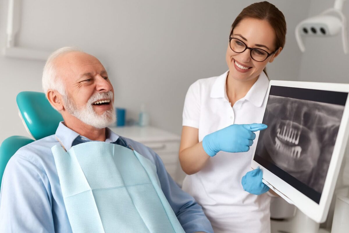 إعادة بناء الأسنان التالفة بالرياض